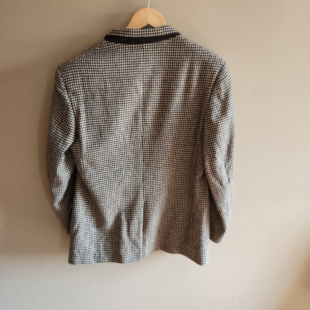 Vintage Houndstooth Blazer - image 5